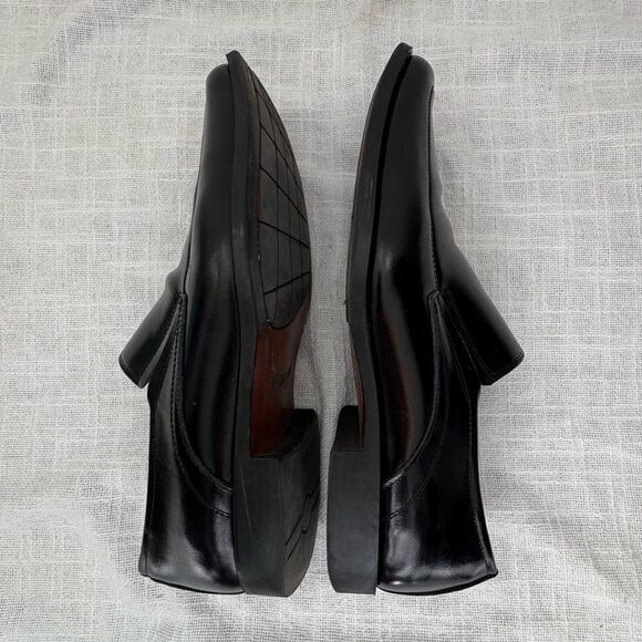 Stacy Adams Cassidy Mens Moc-Toe Slip-On Leather Dress Shoes SZ 9.5 - Picture 5 of 11